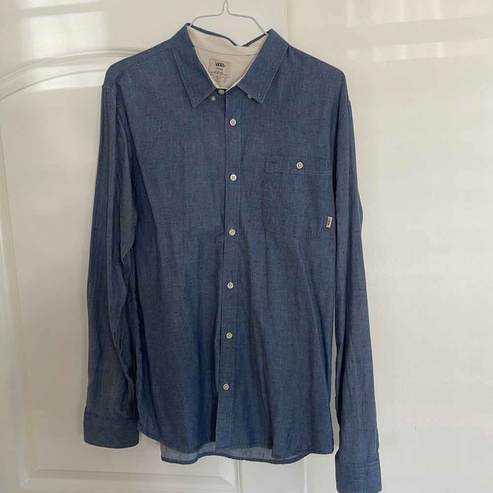 Vans casual button down shirt